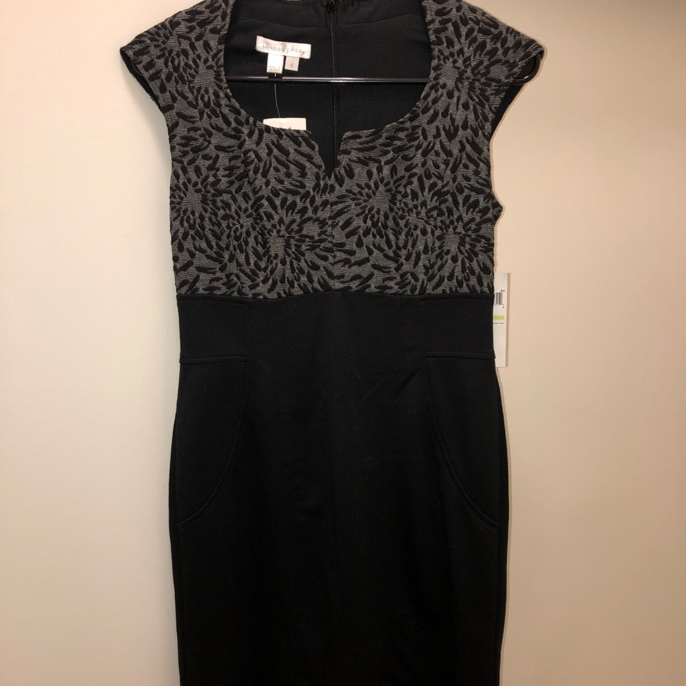 Black London Fog Dress